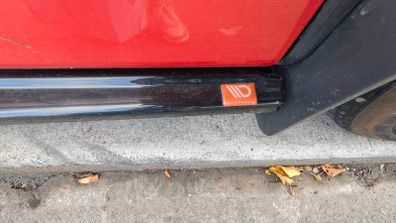 Maxton Design Gloss Black Side Skirts Ford Fiesta ST