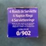 Brand new vintage silver plated napkin rings Image 4