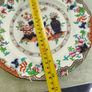 Wall Hanging Antique English Pottery Display Plate in Poonah 6833 Pattern by G F Bowers &Co Image 3