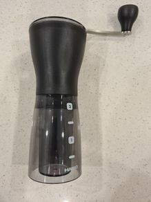 Manual Hario coffee grinder