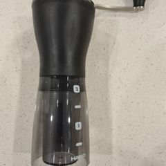 Manual Hario coffee grinder