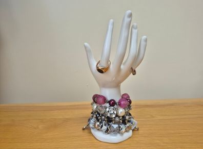 Porcelain Hand Jewellery Holder