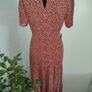 Summer floral viscose dress size 12-14 Image 7