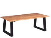 Coffee Table Solid Acacia Wood 110x60x40 cm