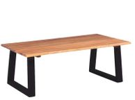 main image for ad Coffee Table Solid Acacia Wood 110x60x40 cm