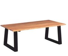 Coffee Table Solid Acacia Wood 110x60x40 cm