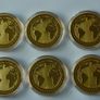Complete Set of Gold plated 24 commemoratives of 'The Most Expensive Coins in the World' Image 10