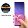 Samsung galaxy S10 Tempered glass For Samsung galaxy S10  screen protector fingerprint Unlock film Full cover Image 4