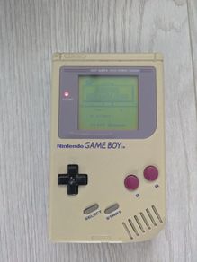 Original Nintendo Game Boy DMG-01 Console + 6 Games  Tested & Working