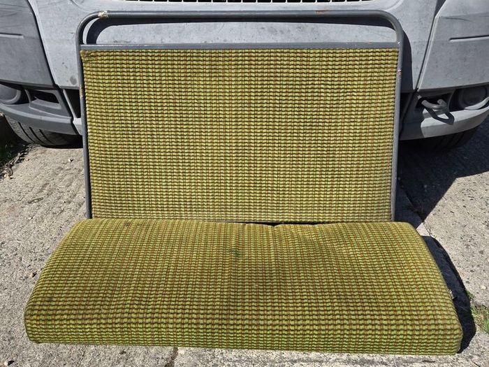 GENUINE 1980s Dublin Bus Bombardier KD Bench Seat