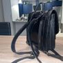 Leather women's square bag Image 4