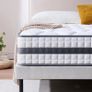 King Mattress, Hybrid Memory Foam and Spring, Zonal Support, Decompression, Medium Firm, Soft and Breathable Cloth, Mattress-in-Box, 150x200x22cm Image 2