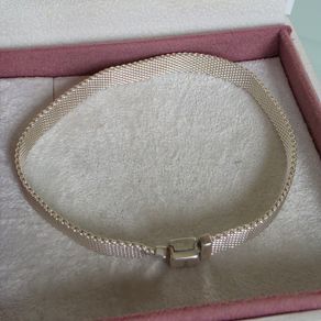 Pandora mesh bracelet perfect condition size 20cm