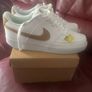 Brand new Nike court vision low white/metallic gold-white size UK8 EU42,5 Postage included Image 2