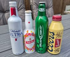 Free Aluminium beer bottles