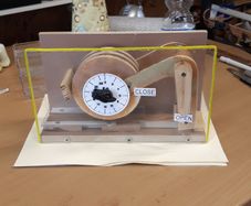 Combination lock demonstration model