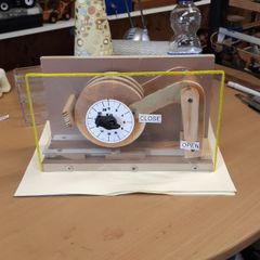 Combination lock demonstration model