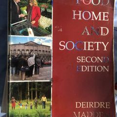Food home and society by Deirdre madden