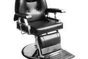 Adjustable  Salon Chair with Headrest High Quality Faux Leather Hydraulic Retractable Tilting