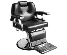 Adjustable  Salon Chair with Headrest High Quality Faux Leather Hydraulic Retractable Tilting