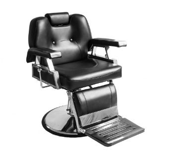 Adjustable  Salon Chair with Headrest High Quality Faux Leather Hydraulic Retractable Tilting