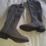 Grey Long Boots Image 2