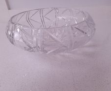 large cut glass bowl