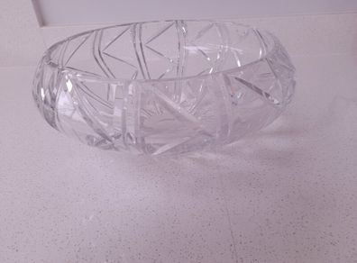 large cut glass bowl
