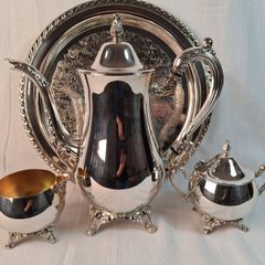 Vintage Silver-Plated Oneida Coffee/Tea service set