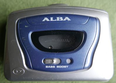 Alba Personal Stereo Cassette Player Vintage Retro Tested Working