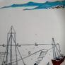 Midwinter 'Cannes' plate 1954 Image 5