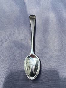 antique Georgian teaspoon