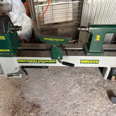 Record Power DML320 Woodturning Lathe (Variable Speed) - Needs PCB