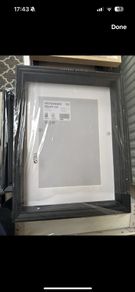 Black picture frame Vastanhead 30 x 40 cm
