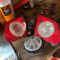 vw passat rear lights