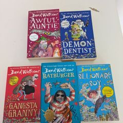 David Walliams Books - 5 Titles