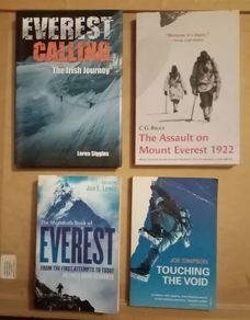 Four Mount Everest Books