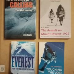 Four Mount Everest Books