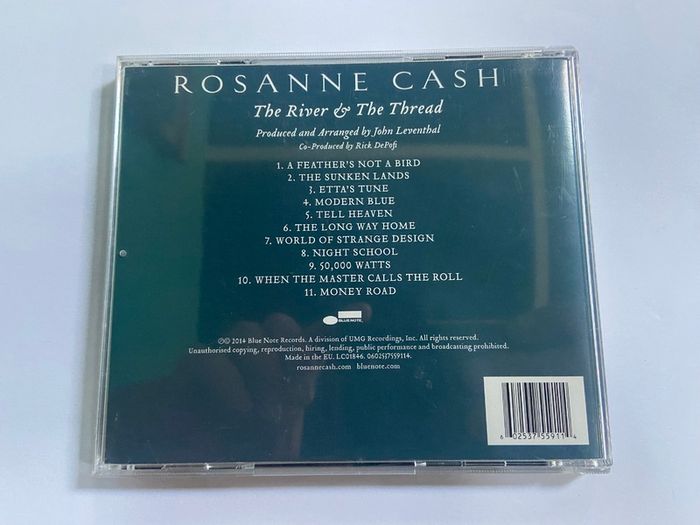 Rosanne Cash The River & The Thread CD