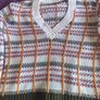 Ted Baker Plaid Knit Jumper  Size 2 Fits like a size M Image 2