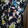 Redherring Black Bird print flared dress size UK12 EU40 Postage included Image 3