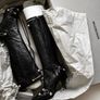 Balenciaga Cagole Arena Leather Boots Brand New Image 2