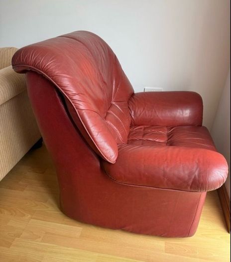 FREE leather armchair in perfect condition FREE