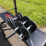 Weights Bench and Cast Iron Weights Image 2