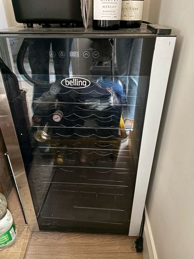 Belling wine cooler fridge