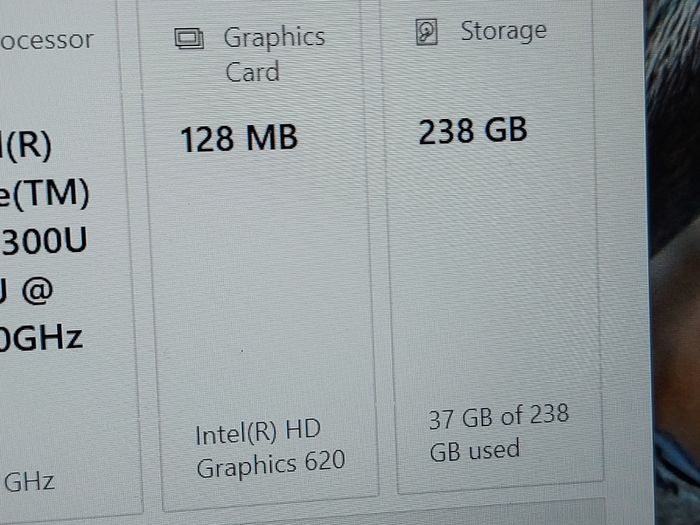 DELL Latitude 5490, Intel Core i5-7300U CPU, 2.71GHz. 8GB Ram, 256GB SSD, Windows 10 Pro, Microsoft Edge, Chrome and VLC