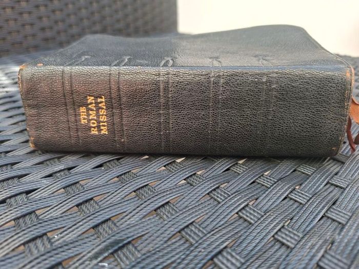 First Edition "The Roman Missal" Religious Book compiled by an Irish Bishop and published by M.H. Gill and Son Ltd