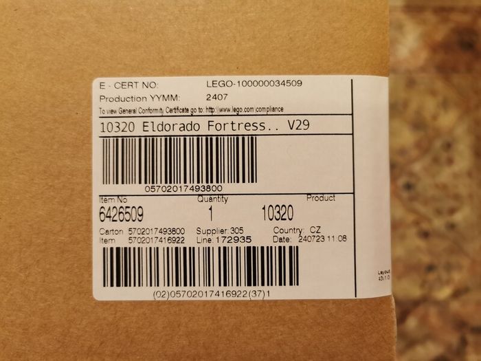 Lego Icons 10320: Eldorado Fortress