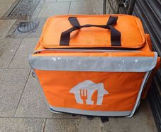 delivery bag just eats deliveroo Uber eats