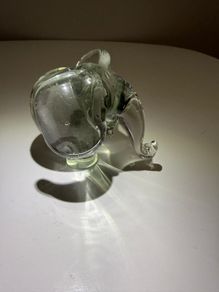 Ngwenya Glass Elephant - Swaziland label
